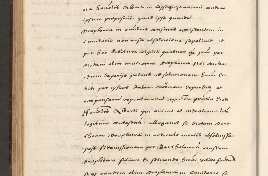 Zdjęcie nr 852 dla obiektu archiwalnego: [A]cta actorum causarum, sententiarum tam diffinitivarum quam interloquutoriarum, obligationum, constitutionum et contractuum coram reverendo patre domino Petro Porembski preposito Osvieczimensi, canonico et officiali generali Cracoviensi de anno Domini millesimo quingentesimo quinguagesimo primo, cuius indictio est nona, pontificatus sanctissimi in Christo patris et domini nostri domini Juliii divina providencia pape tercii, anno secundo, a die et mense infrascriptis feliciter continiantur