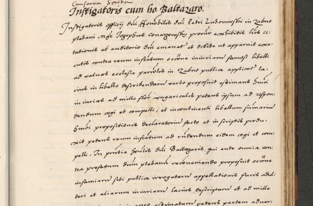 Zdjęcie nr 849 dla obiektu archiwalnego: [A]cta actorum causarum, sententiarum tam diffinitivarum quam interloquutoriarum, obligationum, constitutionum et contractuum coram reverendo patre domino Petro Porembski preposito Osvieczimensi, canonico et officiali generali Cracoviensi de anno Domini millesimo quingentesimo quinguagesimo primo, cuius indictio est nona, pontificatus sanctissimi in Christo patris et domini nostri domini Juliii divina providencia pape tercii, anno secundo, a die et mense infrascriptis feliciter continiantur