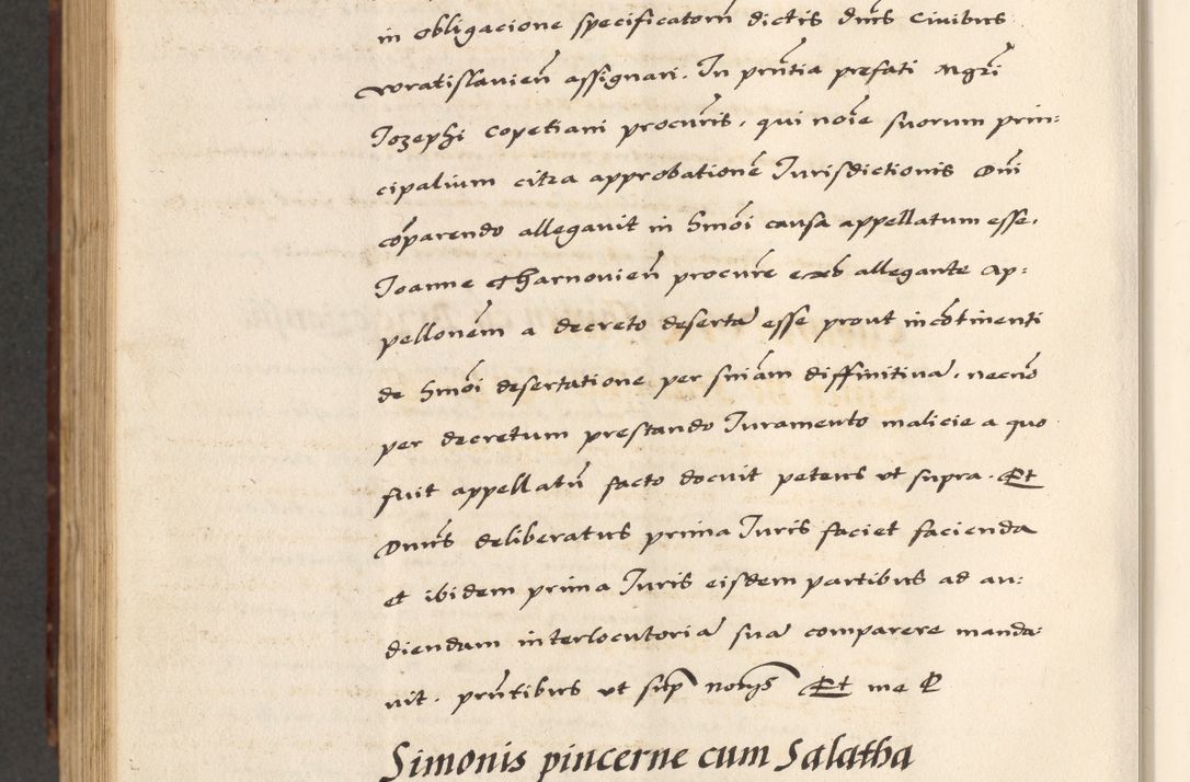 Zdjęcie nr 844 dla obiektu archiwalnego: [A]cta actorum causarum, sententiarum tam diffinitivarum quam interloquutoriarum, obligationum, constitutionum et contractuum coram reverendo patre domino Petro Porembski preposito Osvieczimensi, canonico et officiali generali Cracoviensi de anno Domini millesimo quingentesimo quinguagesimo primo, cuius indictio est nona, pontificatus sanctissimi in Christo patris et domini nostri domini Juliii divina providencia pape tercii, anno secundo, a die et mense infrascriptis feliciter continiantur