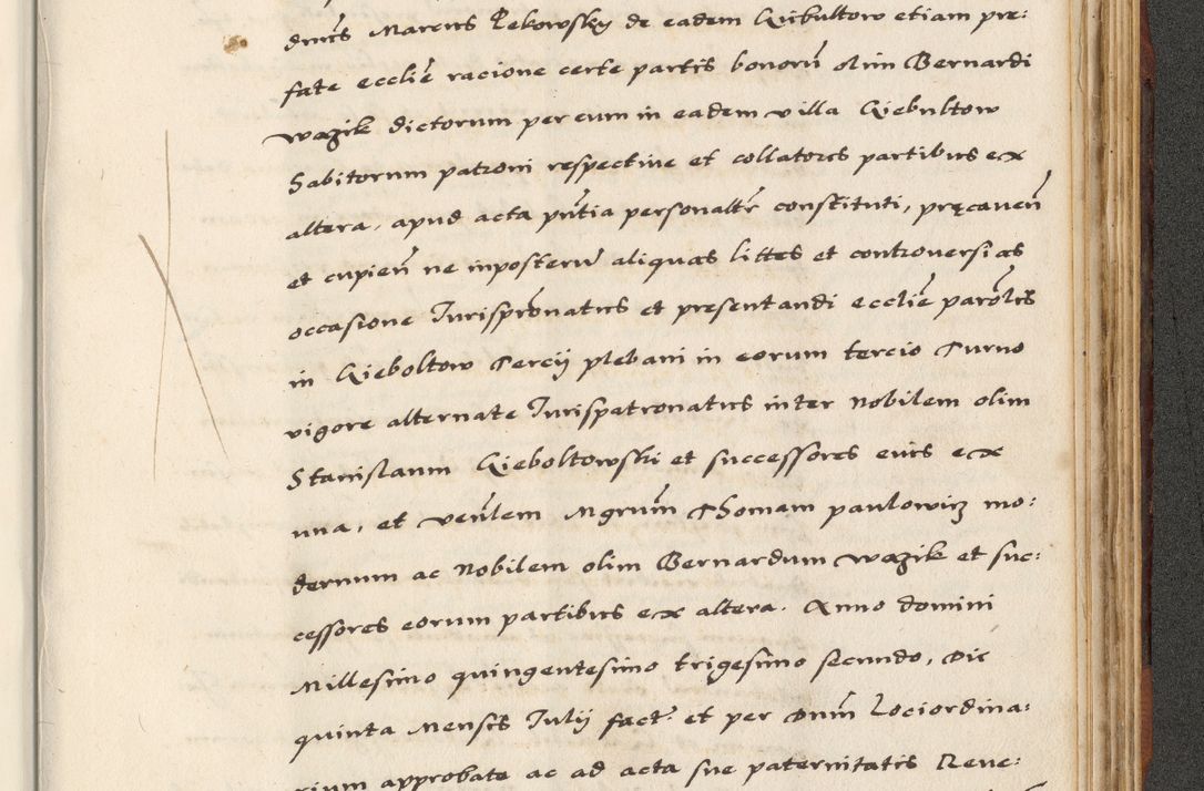Zdjęcie nr 835 dla obiektu archiwalnego: [A]cta actorum causarum, sententiarum tam diffinitivarum quam interloquutoriarum, obligationum, constitutionum et contractuum coram reverendo patre domino Petro Porembski preposito Osvieczimensi, canonico et officiali generali Cracoviensi de anno Domini millesimo quingentesimo quinguagesimo primo, cuius indictio est nona, pontificatus sanctissimi in Christo patris et domini nostri domini Juliii divina providencia pape tercii, anno secundo, a die et mense infrascriptis feliciter continiantur