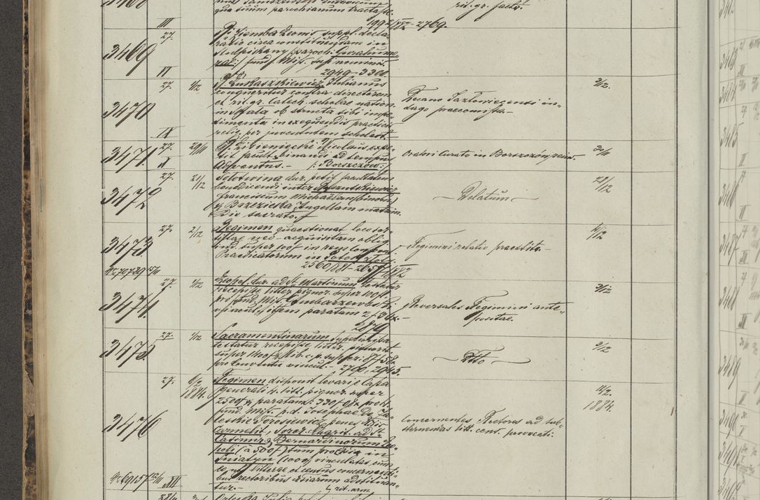 Zdjęcie nr 198 dla obiektu archiwalnego: Protocollon exhibitorum in Ecclesiasticis ex anno 1883-1884