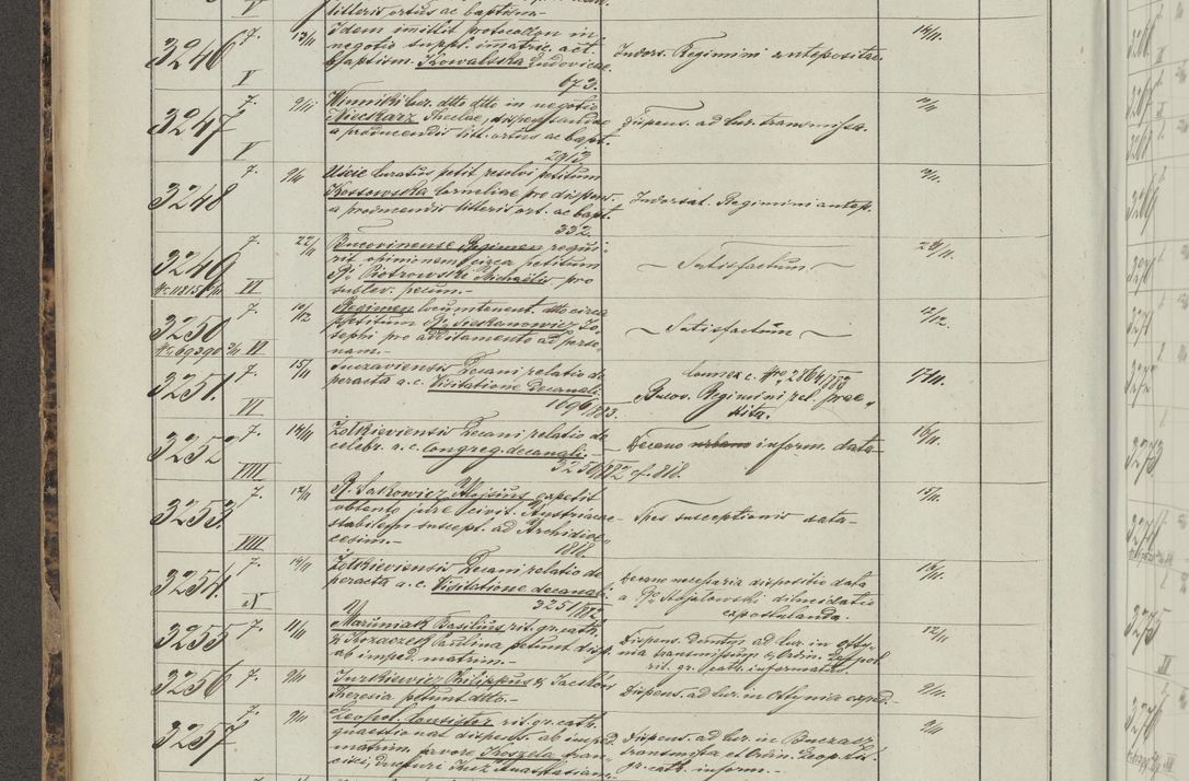 Zdjęcie nr 186 dla obiektu archiwalnego: Protocollon exhibitorum in Ecclesiasticis ex anno 1883-1884