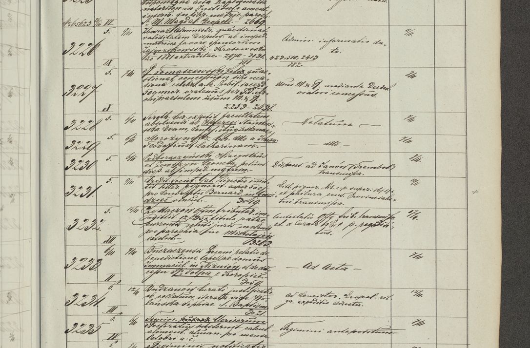 Zdjęcie nr 185 dla obiektu archiwalnego: Protocollon exhibitorum in Ecclesiasticis ex anno 1883-1884