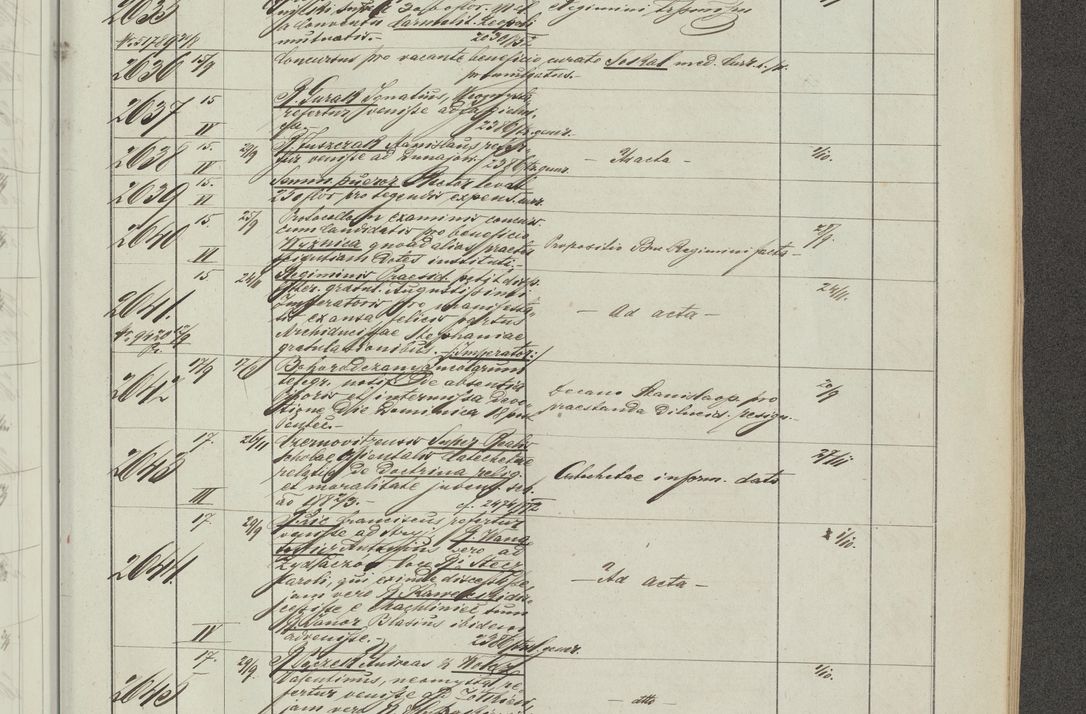 Zdjęcie nr 153 dla obiektu archiwalnego: Protocollon exhibitorum in Ecclesiasticis ex anno 1883-1884