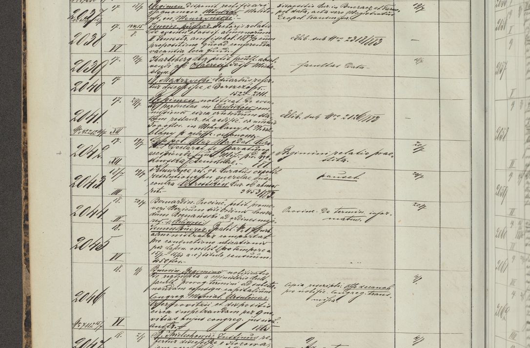 Zdjęcie nr 120 dla obiektu archiwalnego: Protocollon exhibitorum in Ecclesiasticis ex anno 1883-1884