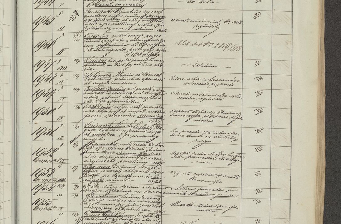 Zdjęcie nr 115 dla obiektu archiwalnego: Protocollon exhibitorum in Ecclesiasticis ex anno 1883-1884