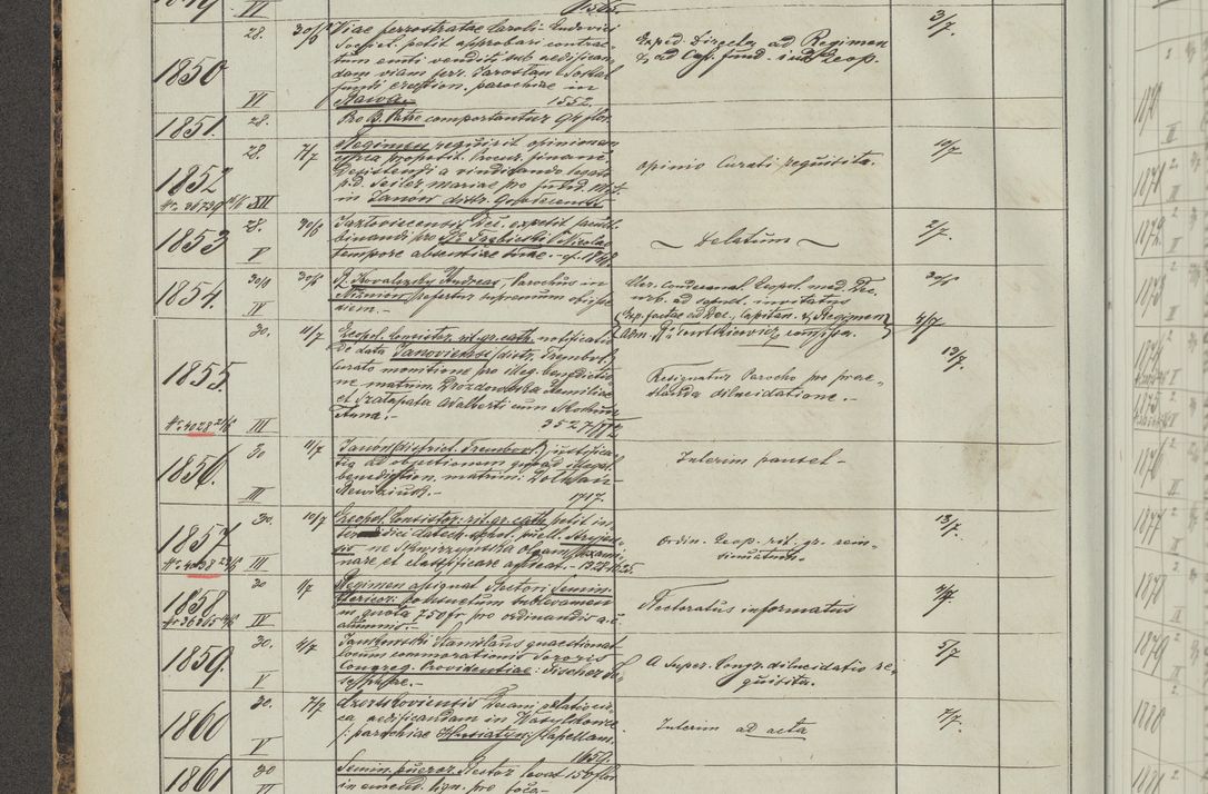 Zdjęcie nr 110 dla obiektu archiwalnego: Protocollon exhibitorum in Ecclesiasticis ex anno 1883-1884