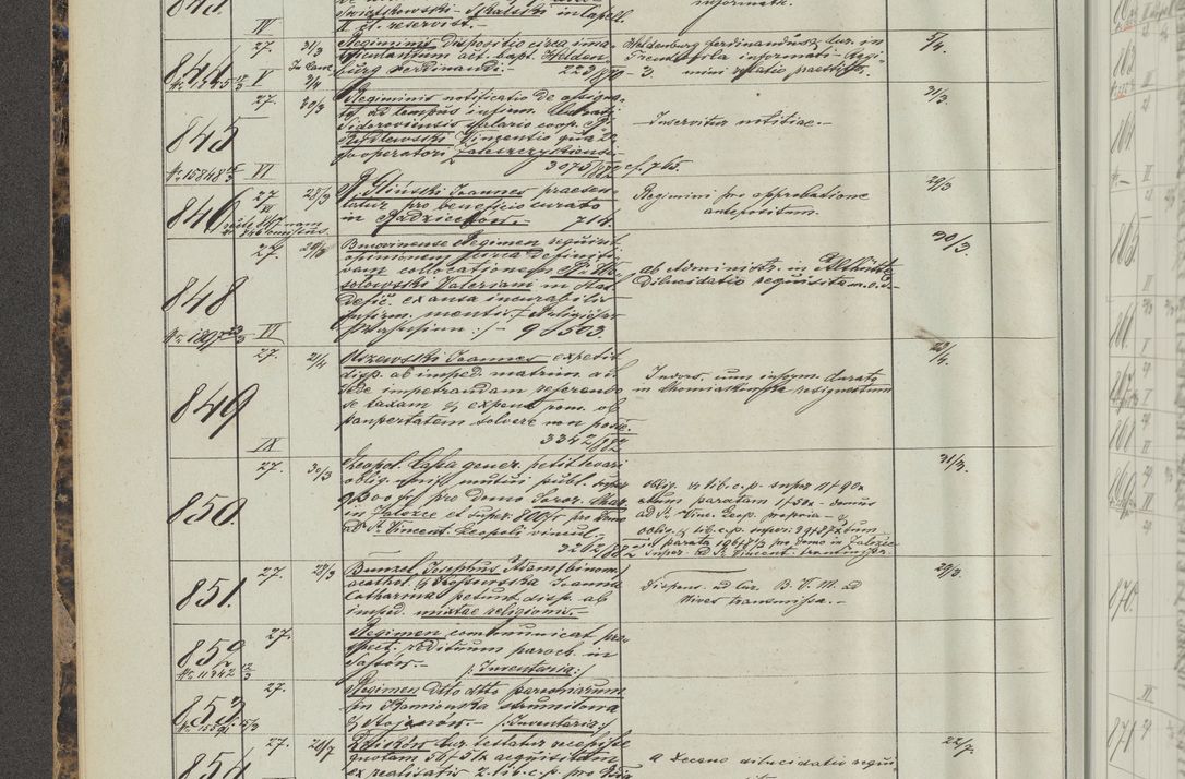 Zdjęcie nr 56 dla obiektu archiwalnego: Protocollon exhibitorum in Ecclesiasticis ex anno 1883-1884