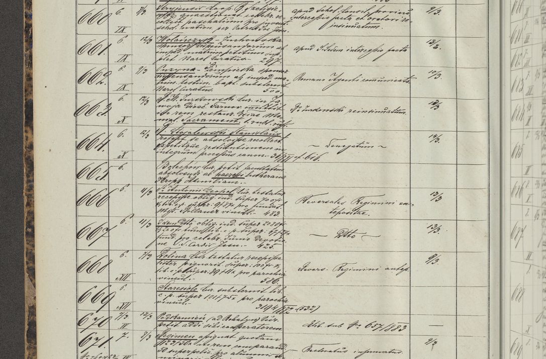 Zdjęcie nr 46 dla obiektu archiwalnego: Protocollon exhibitorum in Ecclesiasticis ex anno 1883-1884