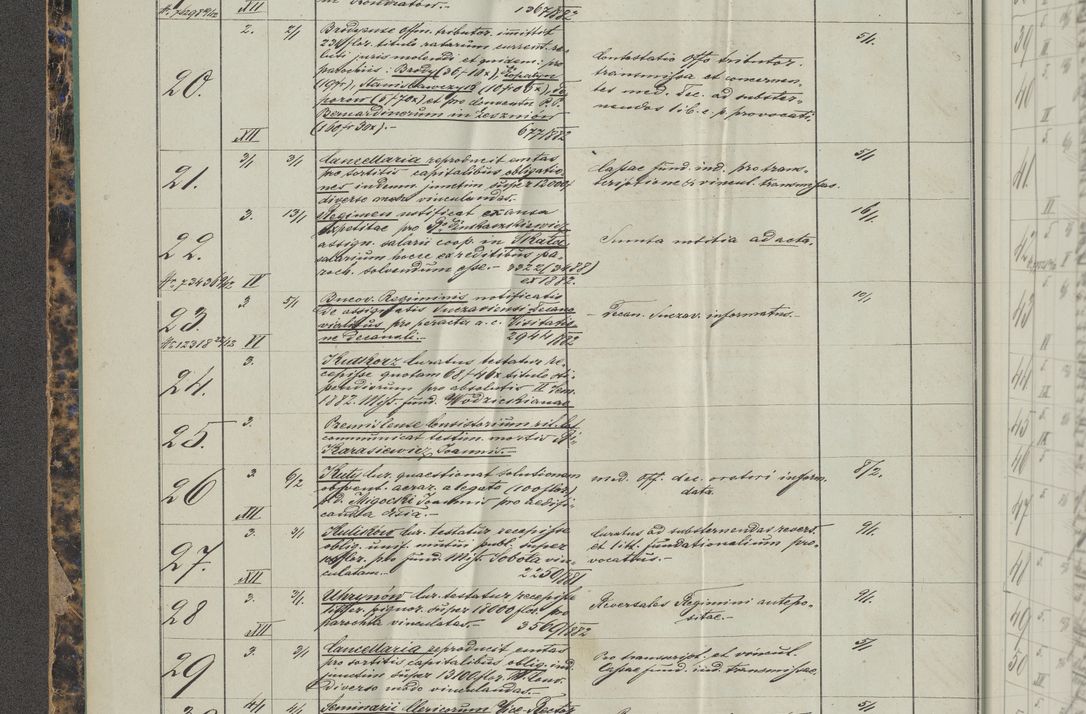 Zdjęcie nr 10 dla obiektu archiwalnego: Protocollon exhibitorum in Ecclesiasticis ex anno 1883-1884