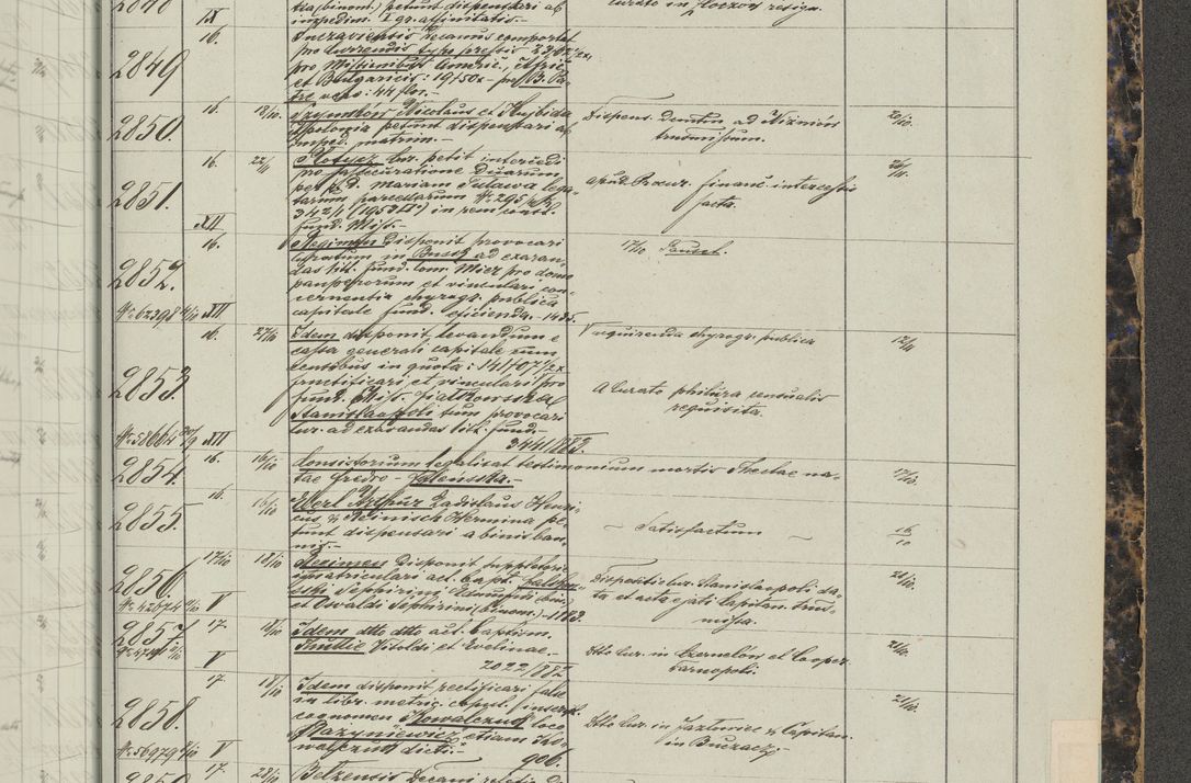 Zdjęcie nr 371 dla obiektu archiwalnego: Protocollon exhibitorum in Ecclesiasticis ex anno 1883-1884