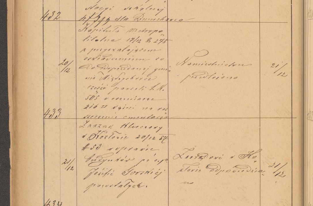 Zdjęcie nr 118 dla obiektu archiwalnego: Protokół czynności na rok 1887. Zarząd główny dóbr stoł. Arcybiskupstwa Lwowskiego o.ł.