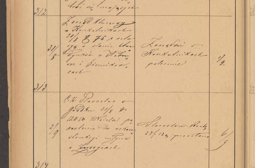 Zdjęcie nr 88 dla obiektu archiwalnego: Protokół czynności na rok 1887. Zarząd główny dóbr stoł. Arcybiskupstwa Lwowskiego o.ł.