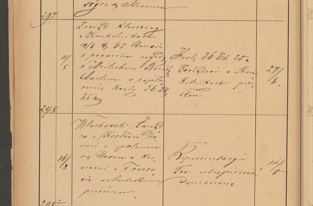 Zdjęcie nr 84 dla obiektu archiwalnego: Protokół czynności na rok 1887. Zarząd główny dóbr stoł. Arcybiskupstwa Lwowskiego o.ł.