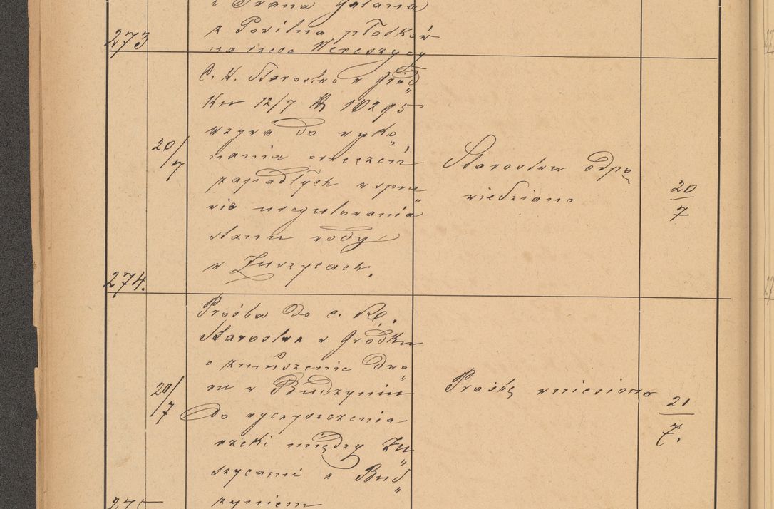 Zdjęcie nr 78 dla obiektu archiwalnego: Protokół czynności na rok 1887. Zarząd główny dóbr stoł. Arcybiskupstwa Lwowskiego o.ł.