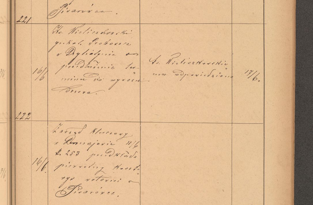 Zdjęcie nr 63 dla obiektu archiwalnego: Protokół czynności na rok 1887. Zarząd główny dóbr stoł. Arcybiskupstwa Lwowskiego o.ł.