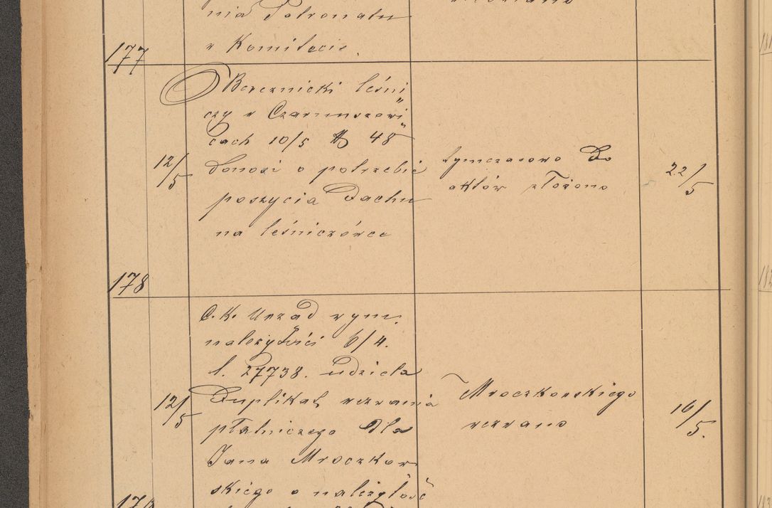 Zdjęcie nr 52 dla obiektu archiwalnego: Protokół czynności na rok 1887. Zarząd główny dóbr stoł. Arcybiskupstwa Lwowskiego o.ł.