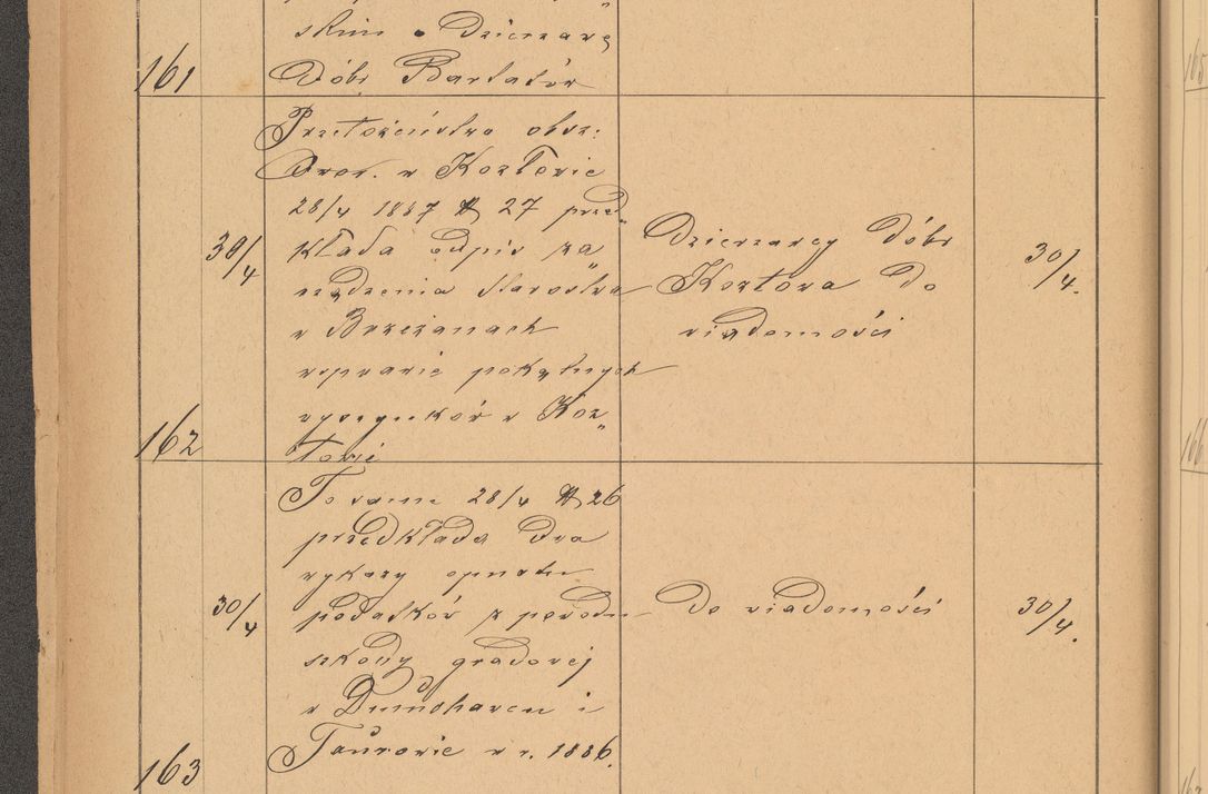 Zdjęcie nr 48 dla obiektu archiwalnego: Protokół czynności na rok 1887. Zarząd główny dóbr stoł. Arcybiskupstwa Lwowskiego o.ł.