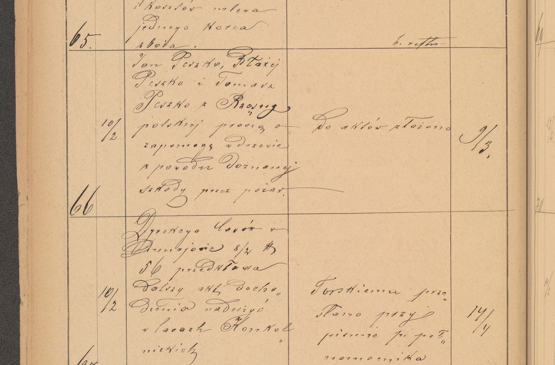 Zdjęcie nr 24 dla obiektu archiwalnego: Protokół czynności na rok 1887. Zarząd główny dóbr stoł. Arcybiskupstwa Lwowskiego o.ł.