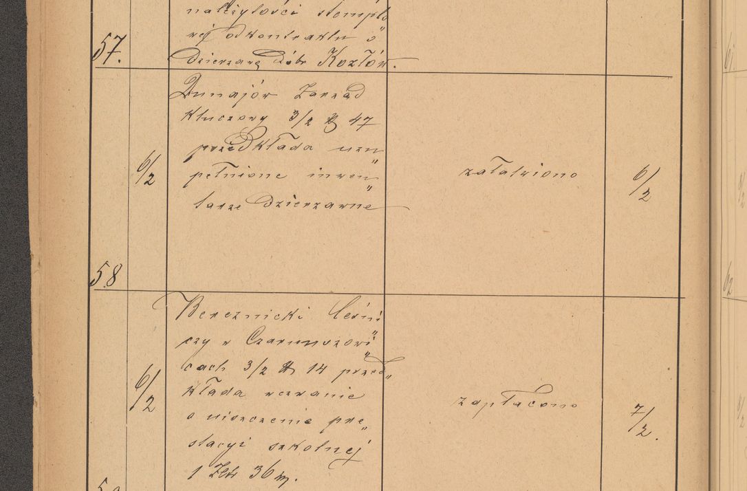 Zdjęcie nr 22 dla obiektu archiwalnego: Protokół czynności na rok 1887. Zarząd główny dóbr stoł. Arcybiskupstwa Lwowskiego o.ł.