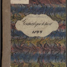 Zdjęcie nr 1 dla obiektu archiwalnego: Geschaftsprotokoll 1844 r.