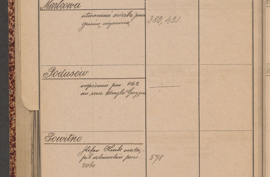 Zdjęcie nr 96 dla obiektu archiwalnego: Indeks 1908.