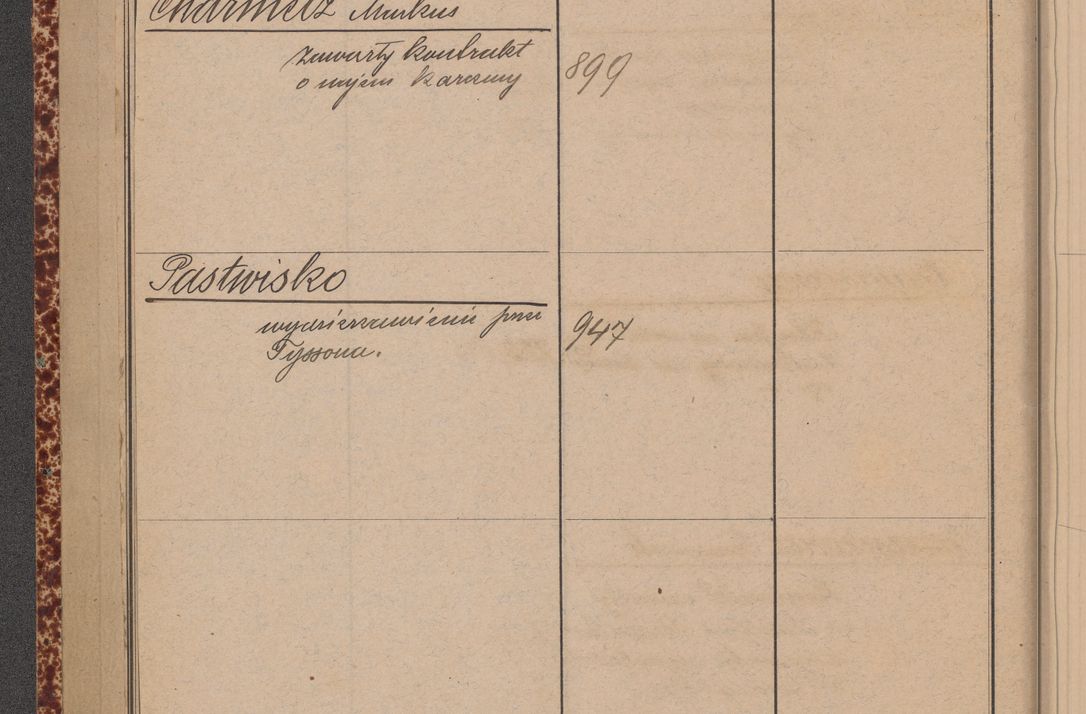 Zdjęcie nr 34 dla obiektu archiwalnego: Indeks 1908.