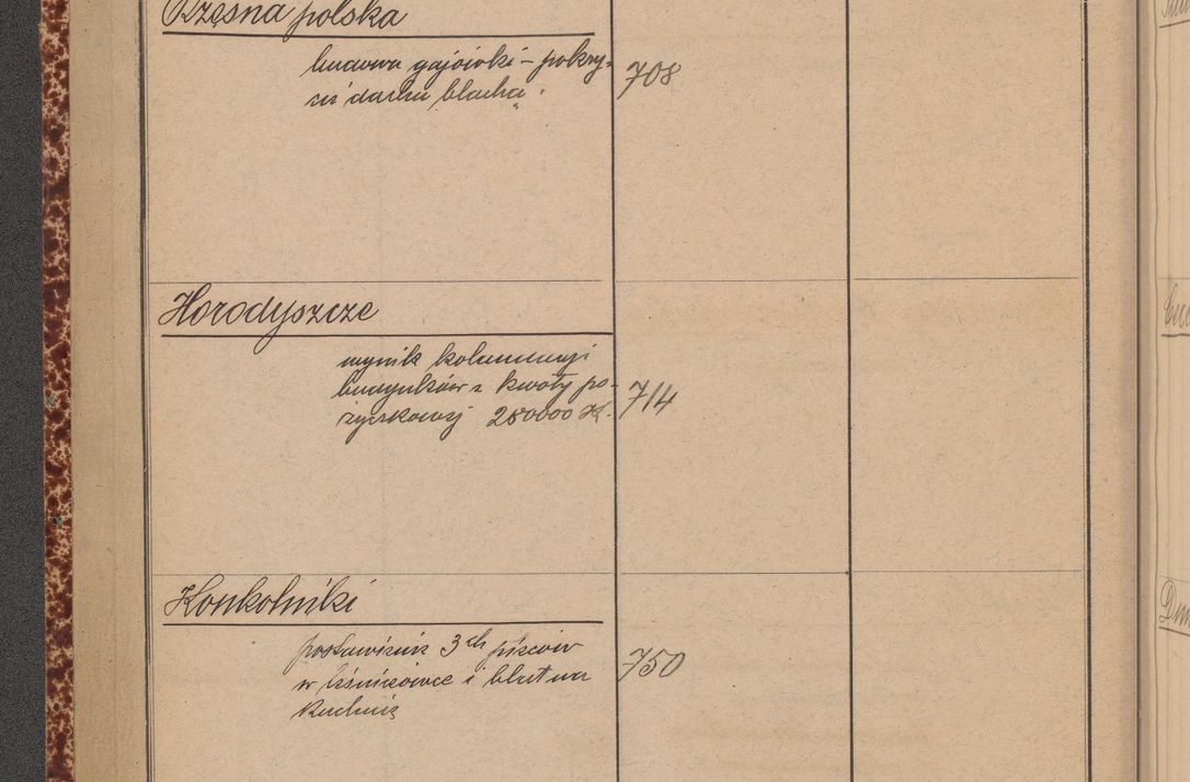Zdjęcie nr 18 dla obiektu archiwalnego: Indeks 1908.