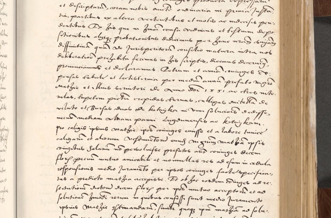 Zdjęcie nr 207 dla obiektu archiwalnego: Acta actorum causarum, sententiarum tam diffinitivarum quam interlocutoriam, obligationum, constitutionum, contractuum etc. coram reverendo patre domino Petro Porembski preposito Oswieczimensi, canonico et officiali Cracoviensi de anno Domini millesimo DºLº quarto, indictione duodecima, pontificatus sanctissimi in Christo patris et domini nostri domini Julii divina providencia papae eius nominis tercii, anno quarto, a die et mense infrasciptis continuantur