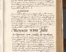 Zdjęcie nr 197 dla obiektu archiwalnego: Acta actorum causarum, sententiarum tam diffinitivarum quam interlocutoriam, obligationum, constitutionum, contractuum etc. coram reverendo patre domino Petro Porembski preposito Oswieczimensi, canonico et officiali Cracoviensi de anno Domini millesimo DºLº quarto, indictione duodecima, pontificatus sanctissimi in Christo patris et domini nostri domini Julii divina providencia papae eius nominis tercii, anno quarto, a die et mense infrasciptis continuantur