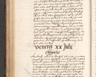 Zdjęcie nr 198 dla obiektu archiwalnego: Acta actorum causarum, sententiarum tam diffinitivarum quam interlocutoriam, obligationum, constitutionum, contractuum etc. coram reverendo patre domino Petro Porembski preposito Oswieczimensi, canonico et officiali Cracoviensi de anno Domini millesimo DºLº quarto, indictione duodecima, pontificatus sanctissimi in Christo patris et domini nostri domini Julii divina providencia papae eius nominis tercii, anno quarto, a die et mense infrasciptis continuantur