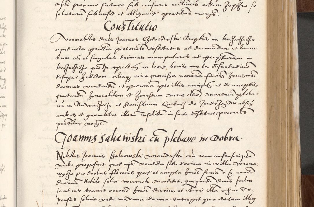 Zdjęcie nr 189 dla obiektu archiwalnego: Acta actorum causarum, sententiarum tam diffinitivarum quam interlocutoriam, obligationum, constitutionum, contractuum etc. coram reverendo patre domino Petro Porembski preposito Oswieczimensi, canonico et officiali Cracoviensi de anno Domini millesimo DºLº quarto, indictione duodecima, pontificatus sanctissimi in Christo patris et domini nostri domini Julii divina providencia papae eius nominis tercii, anno quarto, a die et mense infrasciptis continuantur