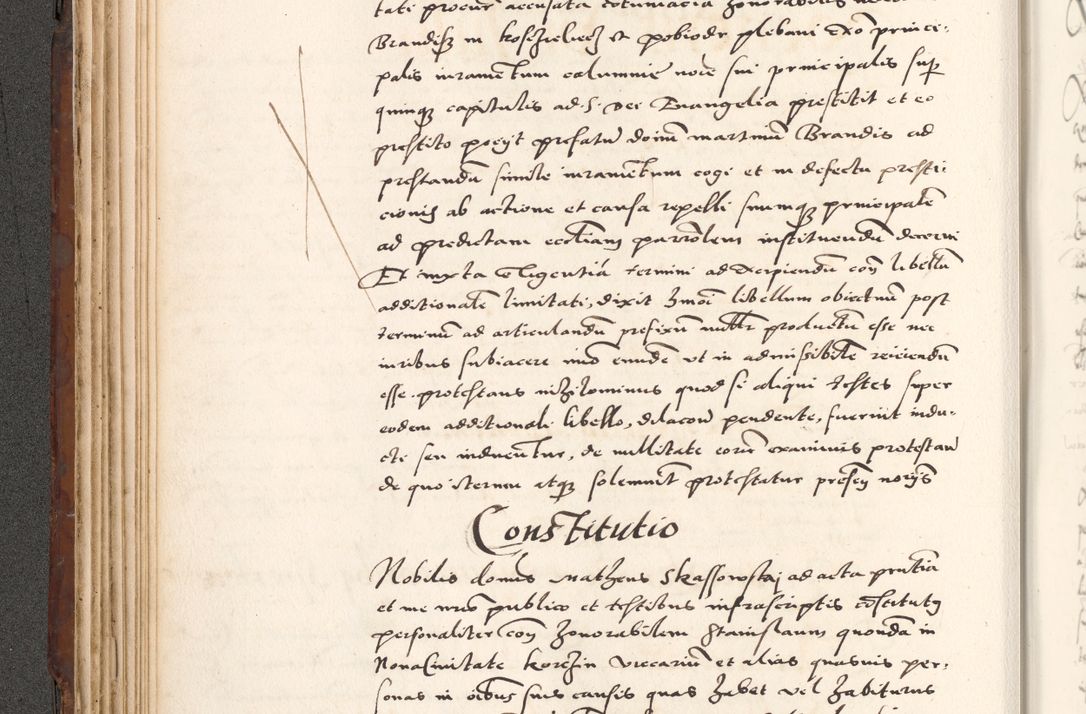 Zdjęcie nr 182 dla obiektu archiwalnego: Acta actorum causarum, sententiarum tam diffinitivarum quam interlocutoriam, obligationum, constitutionum, contractuum etc. coram reverendo patre domino Petro Porembski preposito Oswieczimensi, canonico et officiali Cracoviensi de anno Domini millesimo DºLº quarto, indictione duodecima, pontificatus sanctissimi in Christo patris et domini nostri domini Julii divina providencia papae eius nominis tercii, anno quarto, a die et mense infrasciptis continuantur