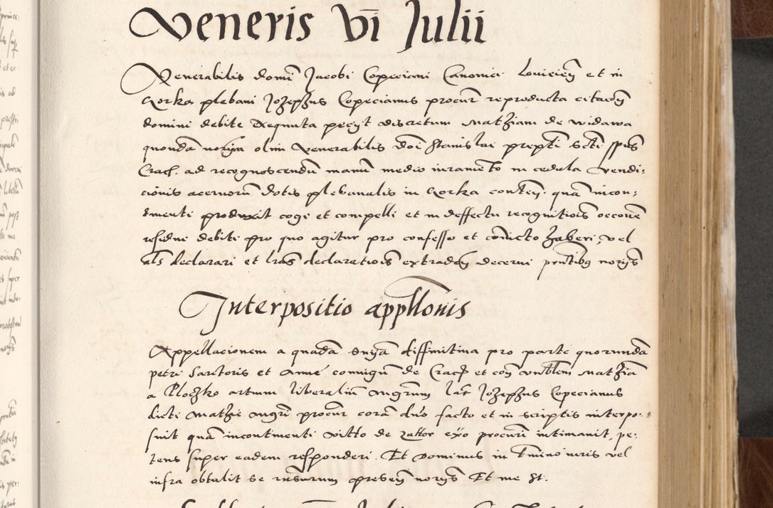Zdjęcie nr 183 dla obiektu archiwalnego: Acta actorum causarum, sententiarum tam diffinitivarum quam interlocutoriam, obligationum, constitutionum, contractuum etc. coram reverendo patre domino Petro Porembski preposito Oswieczimensi, canonico et officiali Cracoviensi de anno Domini millesimo DºLº quarto, indictione duodecima, pontificatus sanctissimi in Christo patris et domini nostri domini Julii divina providencia papae eius nominis tercii, anno quarto, a die et mense infrasciptis continuantur