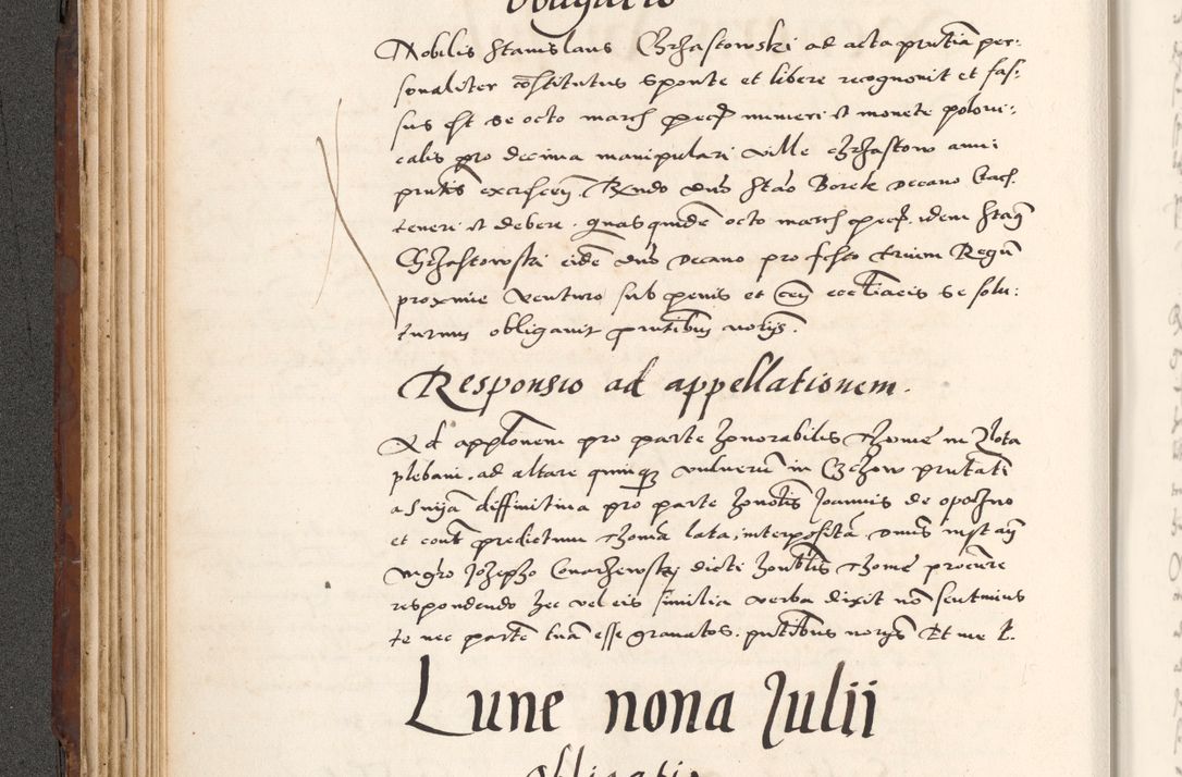 Zdjęcie nr 184 dla obiektu archiwalnego: Acta actorum causarum, sententiarum tam diffinitivarum quam interlocutoriam, obligationum, constitutionum, contractuum etc. coram reverendo patre domino Petro Porembski preposito Oswieczimensi, canonico et officiali Cracoviensi de anno Domini millesimo DºLº quarto, indictione duodecima, pontificatus sanctissimi in Christo patris et domini nostri domini Julii divina providencia papae eius nominis tercii, anno quarto, a die et mense infrasciptis continuantur