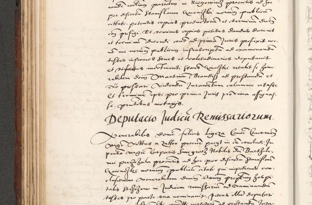Zdjęcie nr 178 dla obiektu archiwalnego: Acta actorum causarum, sententiarum tam diffinitivarum quam interlocutoriam, obligationum, constitutionum, contractuum etc. coram reverendo patre domino Petro Porembski preposito Oswieczimensi, canonico et officiali Cracoviensi de anno Domini millesimo DºLº quarto, indictione duodecima, pontificatus sanctissimi in Christo patris et domini nostri domini Julii divina providencia papae eius nominis tercii, anno quarto, a die et mense infrasciptis continuantur