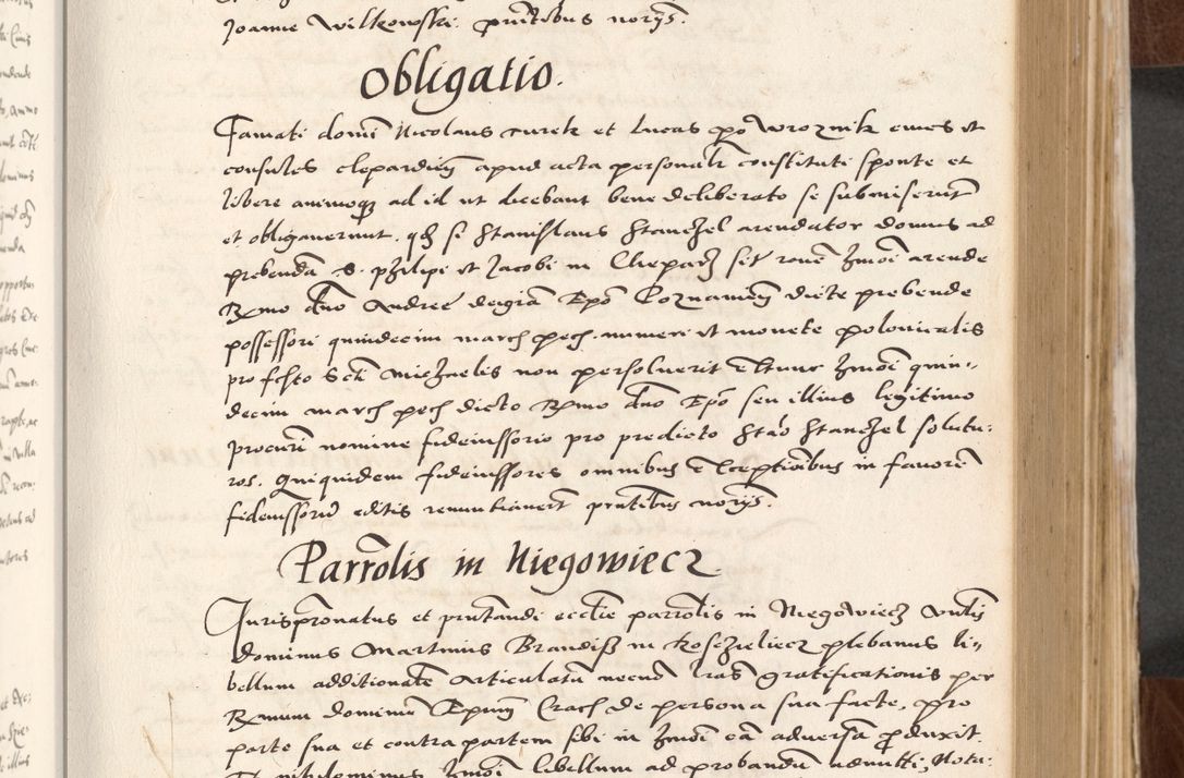 Zdjęcie nr 177 dla obiektu archiwalnego: Acta actorum causarum, sententiarum tam diffinitivarum quam interlocutoriam, obligationum, constitutionum, contractuum etc. coram reverendo patre domino Petro Porembski preposito Oswieczimensi, canonico et officiali Cracoviensi de anno Domini millesimo DºLº quarto, indictione duodecima, pontificatus sanctissimi in Christo patris et domini nostri domini Julii divina providencia papae eius nominis tercii, anno quarto, a die et mense infrasciptis continuantur