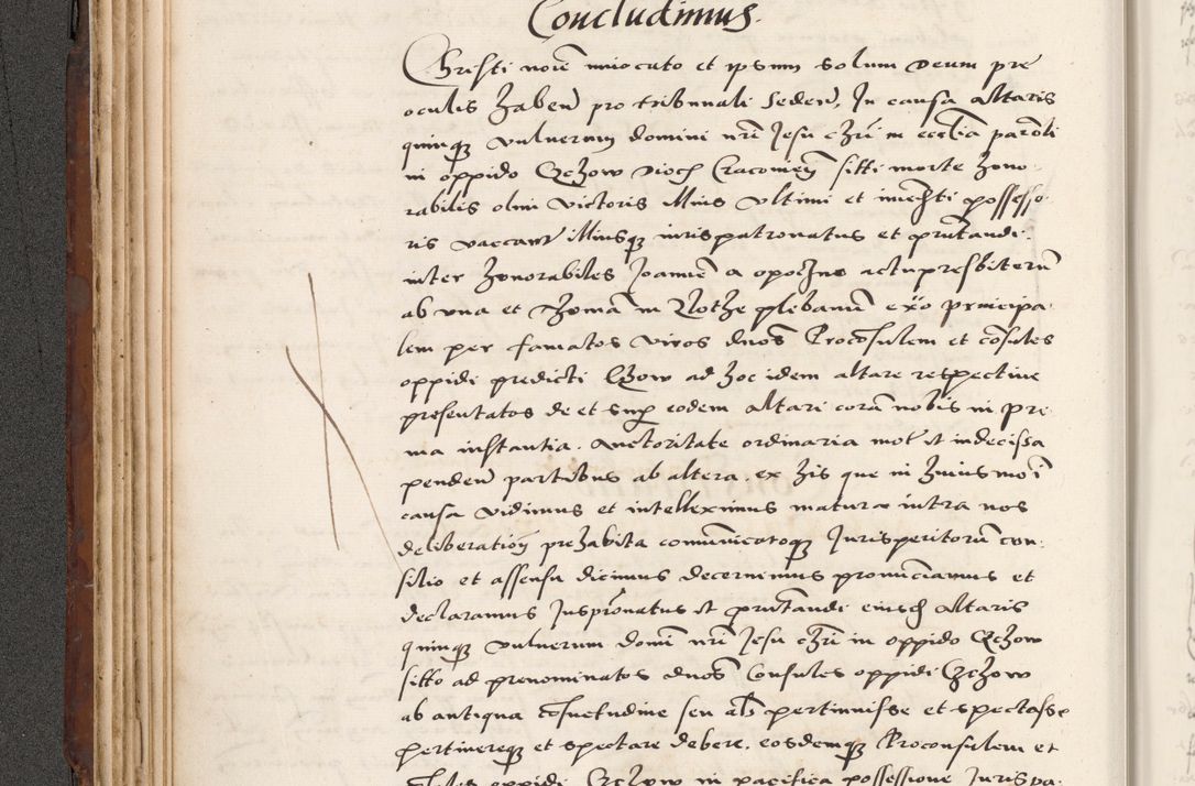 Zdjęcie nr 172 dla obiektu archiwalnego: Acta actorum causarum, sententiarum tam diffinitivarum quam interlocutoriam, obligationum, constitutionum, contractuum etc. coram reverendo patre domino Petro Porembski preposito Oswieczimensi, canonico et officiali Cracoviensi de anno Domini millesimo DºLº quarto, indictione duodecima, pontificatus sanctissimi in Christo patris et domini nostri domini Julii divina providencia papae eius nominis tercii, anno quarto, a die et mense infrasciptis continuantur