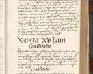 Zdjęcie nr 155 dla obiektu archiwalnego: Acta actorum causarum, sententiarum tam diffinitivarum quam interlocutoriam, obligationum, constitutionum, contractuum etc. coram reverendo patre domino Petro Porembski preposito Oswieczimensi, canonico et officiali Cracoviensi de anno Domini millesimo DºLº quarto, indictione duodecima, pontificatus sanctissimi in Christo patris et domini nostri domini Julii divina providencia papae eius nominis tercii, anno quarto, a die et mense infrasciptis continuantur