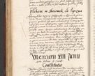 Zdjęcie nr 152 dla obiektu archiwalnego: Acta actorum causarum, sententiarum tam diffinitivarum quam interlocutoriam, obligationum, constitutionum, contractuum etc. coram reverendo patre domino Petro Porembski preposito Oswieczimensi, canonico et officiali Cracoviensi de anno Domini millesimo DºLº quarto, indictione duodecima, pontificatus sanctissimi in Christo patris et domini nostri domini Julii divina providencia papae eius nominis tercii, anno quarto, a die et mense infrasciptis continuantur