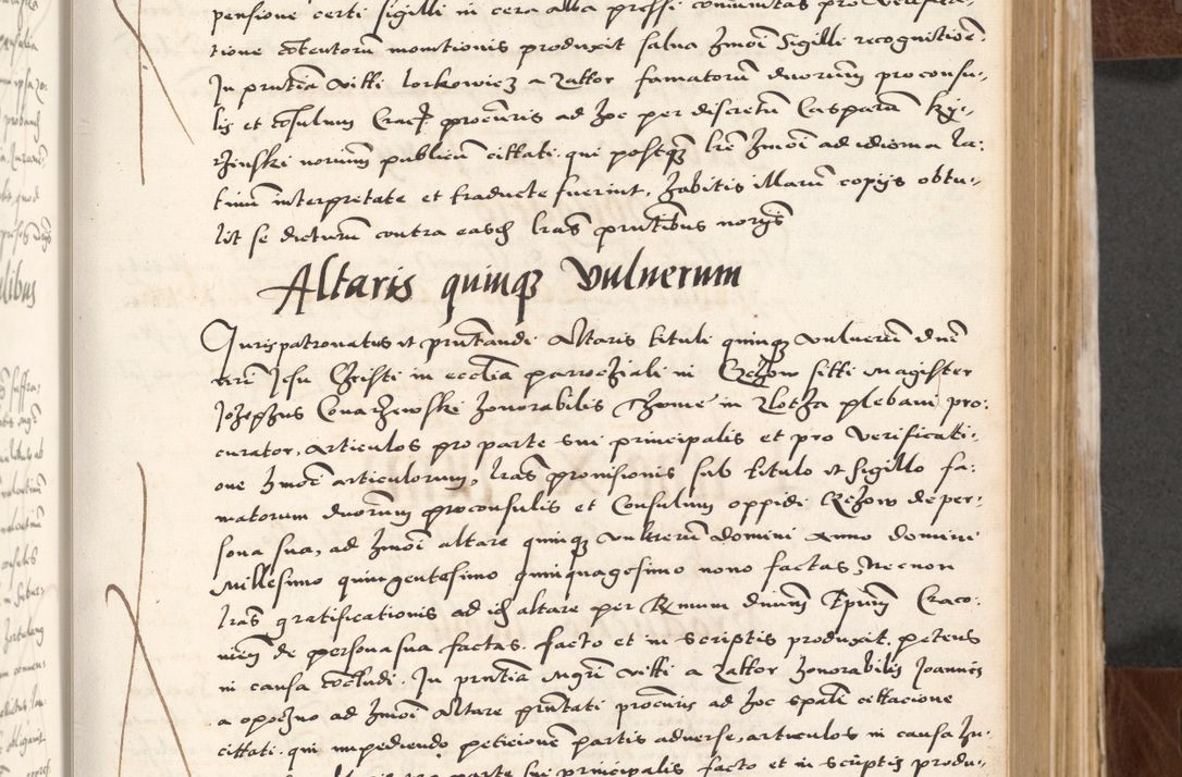 Zdjęcie nr 145 dla obiektu archiwalnego: Acta actorum causarum, sententiarum tam diffinitivarum quam interlocutoriam, obligationum, constitutionum, contractuum etc. coram reverendo patre domino Petro Porembski preposito Oswieczimensi, canonico et officiali Cracoviensi de anno Domini millesimo DºLº quarto, indictione duodecima, pontificatus sanctissimi in Christo patris et domini nostri domini Julii divina providencia papae eius nominis tercii, anno quarto, a die et mense infrasciptis continuantur