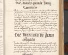 Zdjęcie nr 135 dla obiektu archiwalnego: Acta actorum causarum, sententiarum tam diffinitivarum quam interlocutoriam, obligationum, constitutionum, contractuum etc. coram reverendo patre domino Petro Porembski preposito Oswieczimensi, canonico et officiali Cracoviensi de anno Domini millesimo DºLº quarto, indictione duodecima, pontificatus sanctissimi in Christo patris et domini nostri domini Julii divina providencia papae eius nominis tercii, anno quarto, a die et mense infrasciptis continuantur