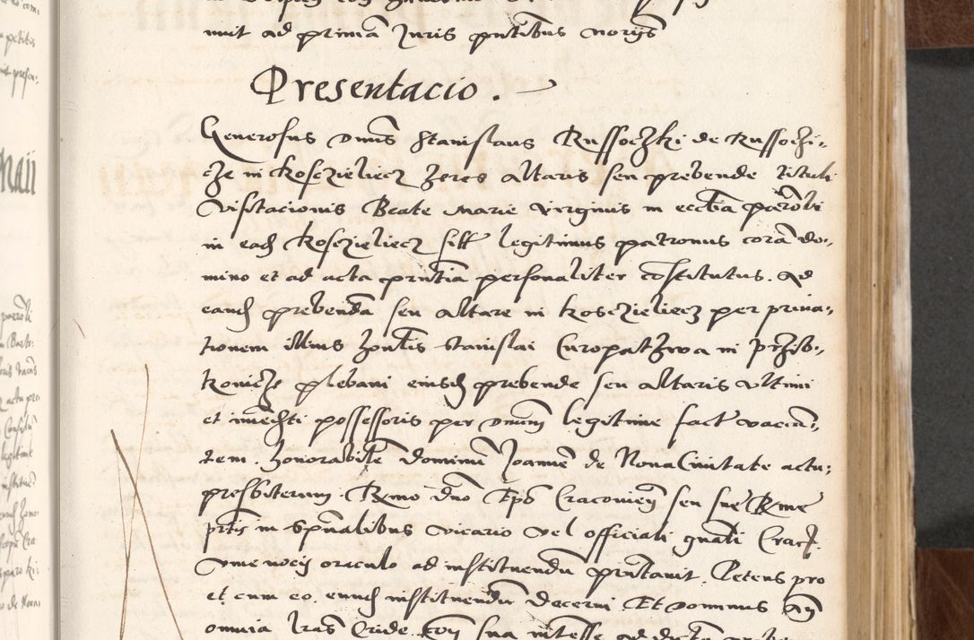 Zdjęcie nr 123 dla obiektu archiwalnego: Acta actorum causarum, sententiarum tam diffinitivarum quam interlocutoriam, obligationum, constitutionum, contractuum etc. coram reverendo patre domino Petro Porembski preposito Oswieczimensi, canonico et officiali Cracoviensi de anno Domini millesimo DºLº quarto, indictione duodecima, pontificatus sanctissimi in Christo patris et domini nostri domini Julii divina providencia papae eius nominis tercii, anno quarto, a die et mense infrasciptis continuantur