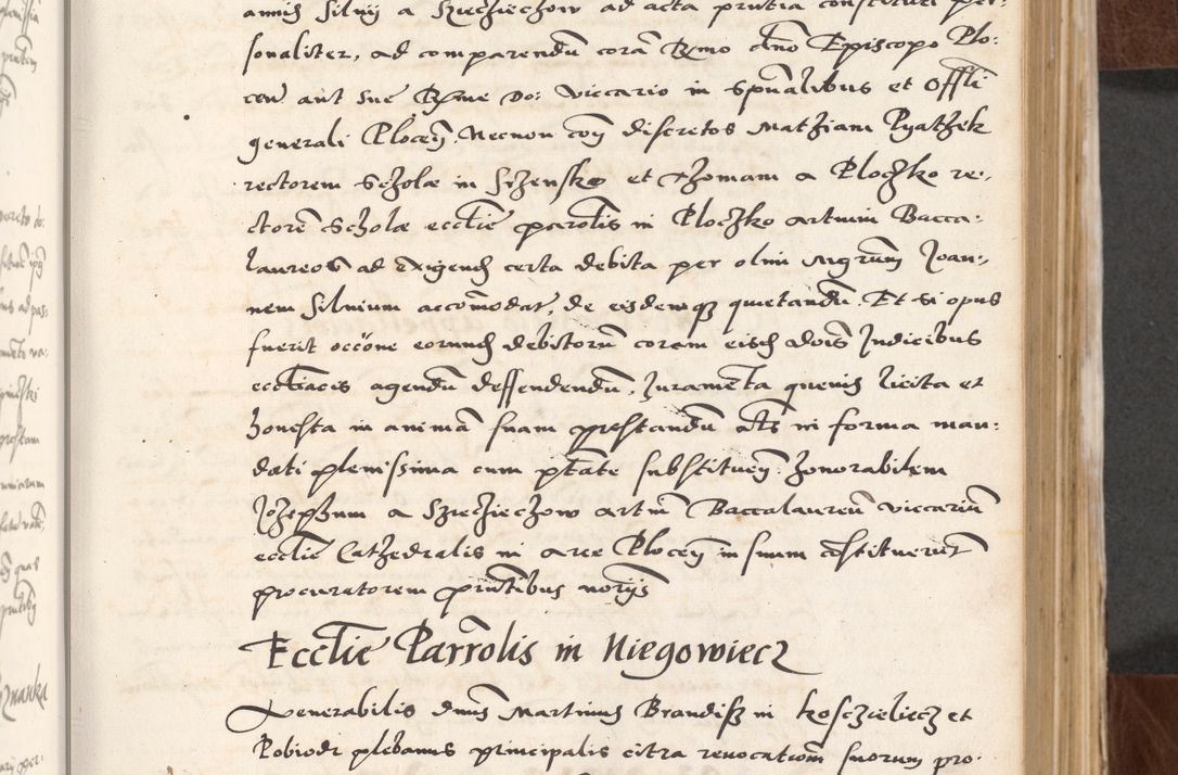 Zdjęcie nr 113 dla obiektu archiwalnego: Acta actorum causarum, sententiarum tam diffinitivarum quam interlocutoriam, obligationum, constitutionum, contractuum etc. coram reverendo patre domino Petro Porembski preposito Oswieczimensi, canonico et officiali Cracoviensi de anno Domini millesimo DºLº quarto, indictione duodecima, pontificatus sanctissimi in Christo patris et domini nostri domini Julii divina providencia papae eius nominis tercii, anno quarto, a die et mense infrasciptis continuantur