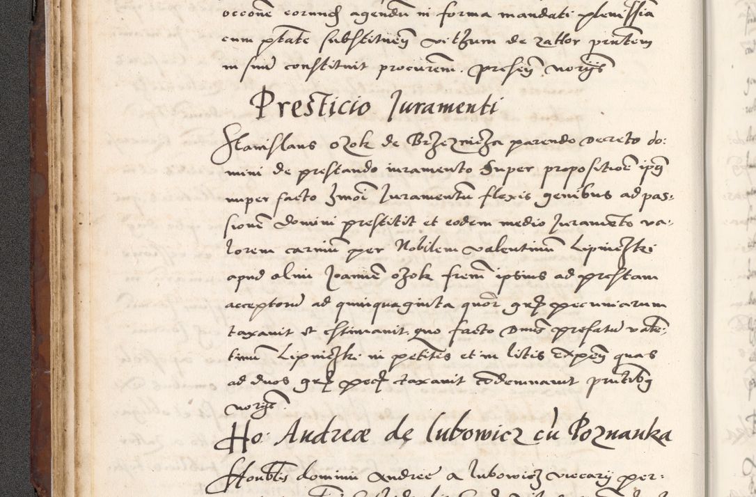 Zdjęcie nr 112 dla obiektu archiwalnego: Acta actorum causarum, sententiarum tam diffinitivarum quam interlocutoriam, obligationum, constitutionum, contractuum etc. coram reverendo patre domino Petro Porembski preposito Oswieczimensi, canonico et officiali Cracoviensi de anno Domini millesimo DºLº quarto, indictione duodecima, pontificatus sanctissimi in Christo patris et domini nostri domini Julii divina providencia papae eius nominis tercii, anno quarto, a die et mense infrasciptis continuantur