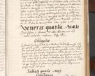 Zdjęcie nr 79 dla obiektu archiwalnego: Acta actorum causarum, sententiarum tam diffinitivarum quam interlocutoriam, obligationum, constitutionum, contractuum etc. coram reverendo patre domino Petro Porembski preposito Oswieczimensi, canonico et officiali Cracoviensi de anno Domini millesimo DºLº quarto, indictione duodecima, pontificatus sanctissimi in Christo patris et domini nostri domini Julii divina providencia papae eius nominis tercii, anno quarto, a die et mense infrasciptis continuantur