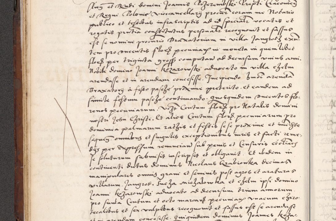 Zdjęcie nr 72 dla obiektu archiwalnego: Acta actorum causarum, sententiarum tam diffinitivarum quam interlocutoriam, obligationum, constitutionum, contractuum etc. coram reverendo patre domino Petro Porembski preposito Oswieczimensi, canonico et officiali Cracoviensi de anno Domini millesimo DºLº quarto, indictione duodecima, pontificatus sanctissimi in Christo patris et domini nostri domini Julii divina providencia papae eius nominis tercii, anno quarto, a die et mense infrasciptis continuantur