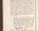 Zdjęcie nr 60 dla obiektu archiwalnego: Acta actorum causarum, sententiarum tam diffinitivarum quam interlocutoriam, obligationum, constitutionum, contractuum etc. coram reverendo patre domino Petro Porembski preposito Oswieczimensi, canonico et officiali Cracoviensi de anno Domini millesimo DºLº quarto, indictione duodecima, pontificatus sanctissimi in Christo patris et domini nostri domini Julii divina providencia papae eius nominis tercii, anno quarto, a die et mense infrasciptis continuantur