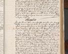 Zdjęcie nr 57 dla obiektu archiwalnego: Acta actorum causarum, sententiarum tam diffinitivarum quam interlocutoriam, obligationum, constitutionum, contractuum etc. coram reverendo patre domino Petro Porembski preposito Oswieczimensi, canonico et officiali Cracoviensi de anno Domini millesimo DºLº quarto, indictione duodecima, pontificatus sanctissimi in Christo patris et domini nostri domini Julii divina providencia papae eius nominis tercii, anno quarto, a die et mense infrasciptis continuantur