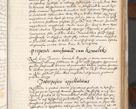 Zdjęcie nr 61 dla obiektu archiwalnego: Acta actorum causarum, sententiarum tam diffinitivarum quam interlocutoriam, obligationum, constitutionum, contractuum etc. coram reverendo patre domino Petro Porembski preposito Oswieczimensi, canonico et officiali Cracoviensi de anno Domini millesimo DºLº quarto, indictione duodecima, pontificatus sanctissimi in Christo patris et domini nostri domini Julii divina providencia papae eius nominis tercii, anno quarto, a die et mense infrasciptis continuantur